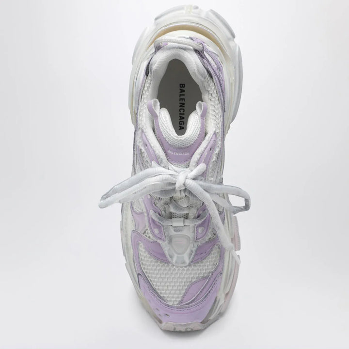 Balenciaga - Runner 2 Gradient Sneakers in light grey/lilac Brand Shoes