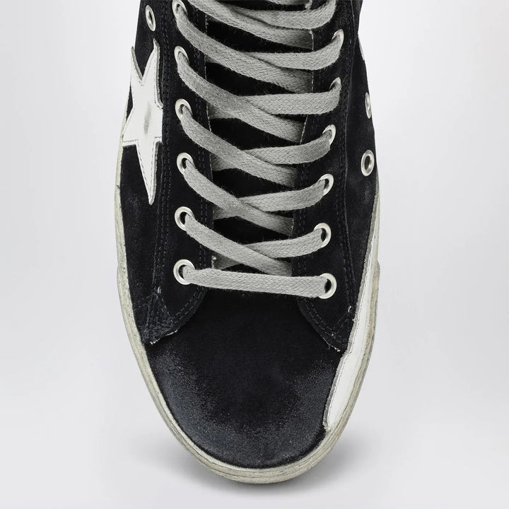 Golden Goose - Francy Sneakers in midnight blue and white Brand Shoes