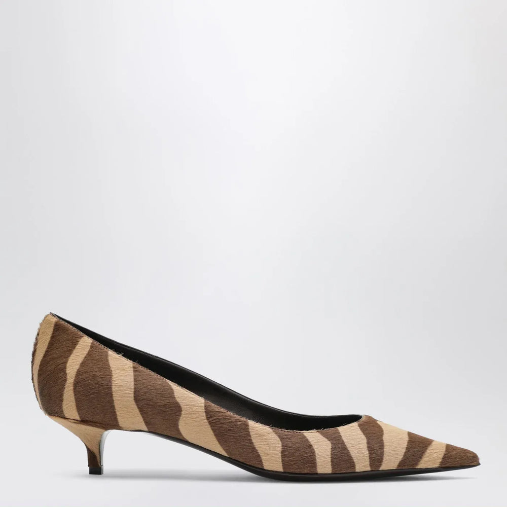 Jimmy Choo - Amelia pumps in zebra-print pony hair Brand Shoes 36 IT