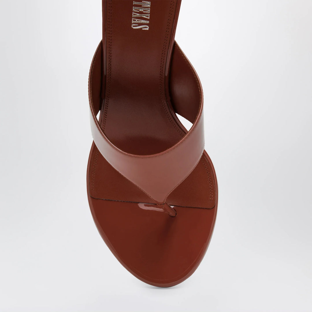 Paris Texas - Lidia T-strap sandals Desert Rose Brand Shoes