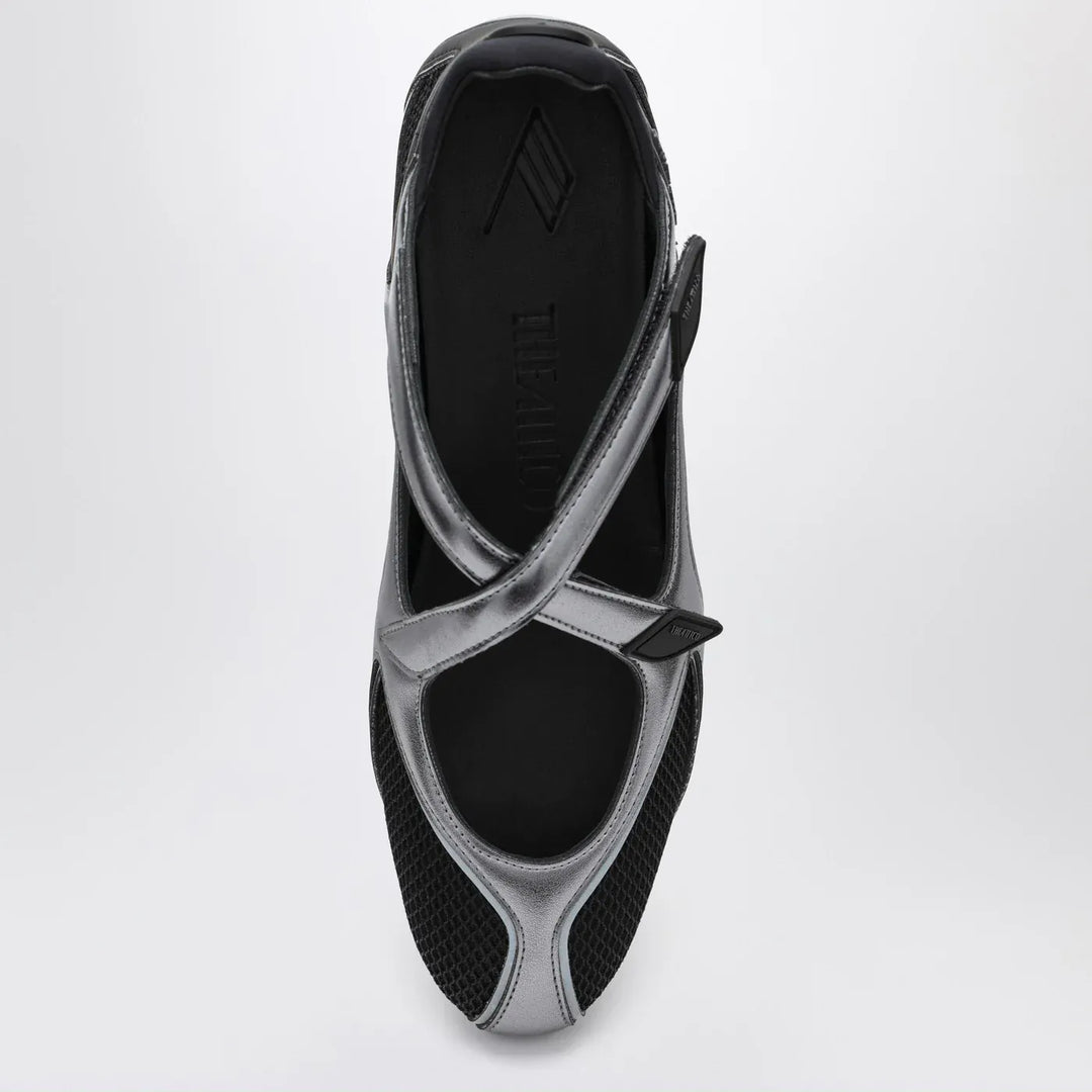 The Attico - Ballerina flat Floor 01 black Brand Shoes