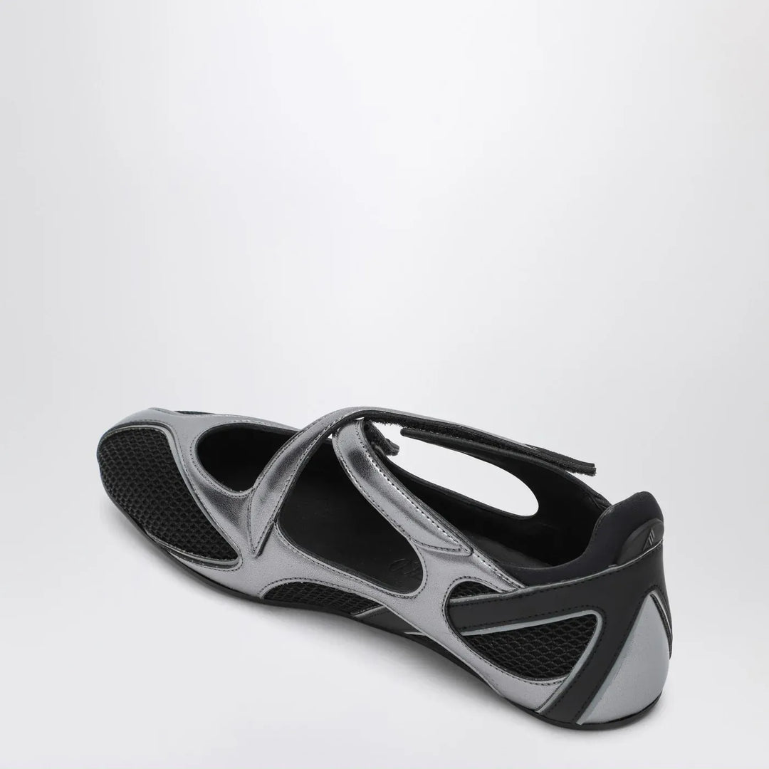 The Attico - Ballerina flat Floor 01 black Brand Shoes