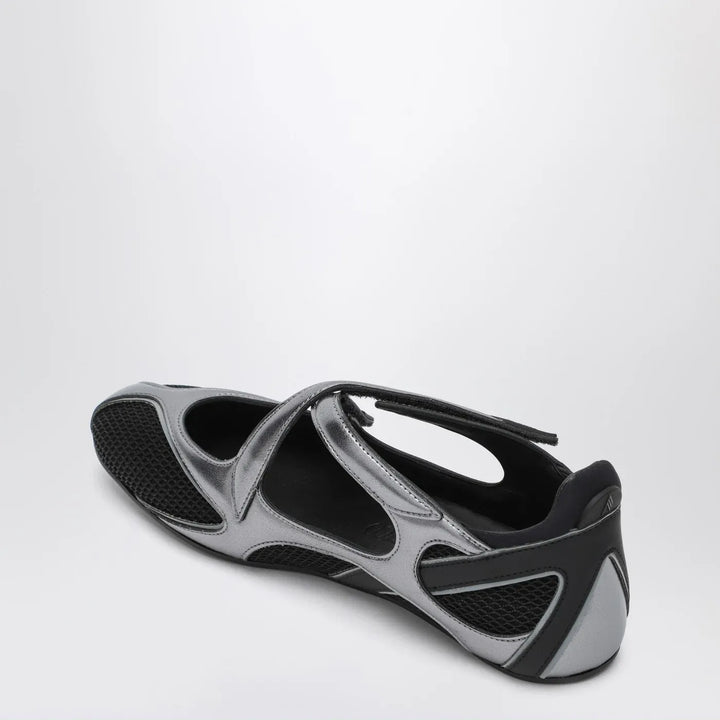 The Attico - Ballerina flat Floor 01 black Brand Shoes