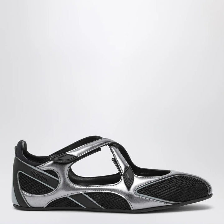 The Attico - Ballerina flat Floor 01 black Brand Shoes 37 IT
