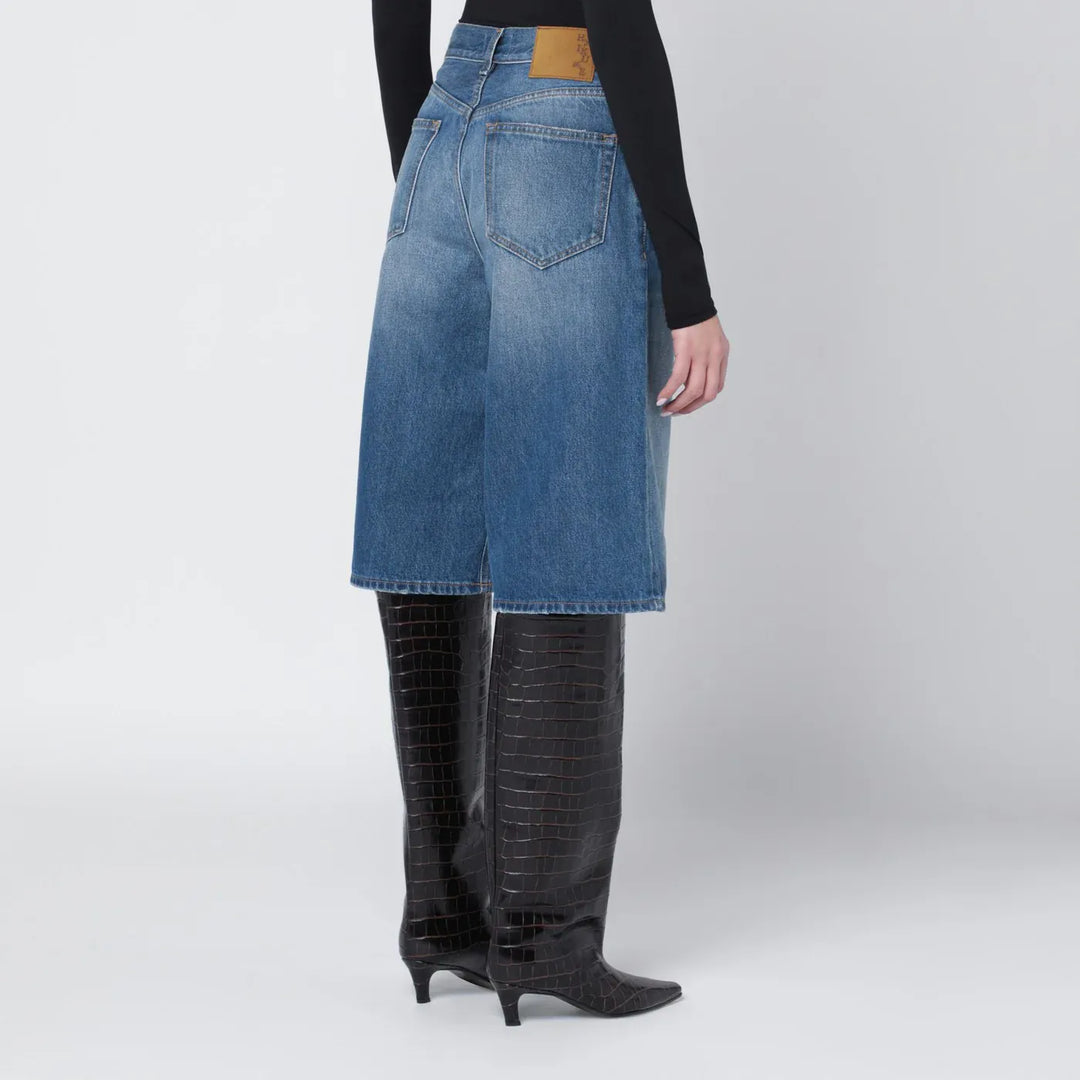 HAIKURE - Blue Becky bermuda shorts Brand Shorts