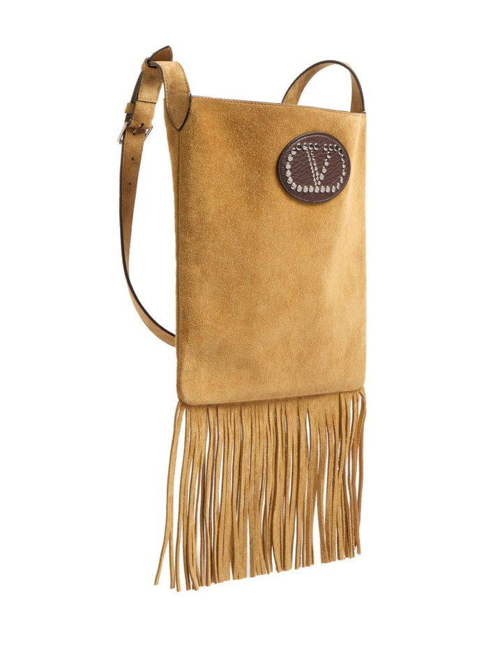 Valentino Garavani Shoulder UNI Valentino Garavani Nellcote Suede Leather Shoulder Bag Valentino Garavani Nellcote Suede Leather Shoulder Bag Brand