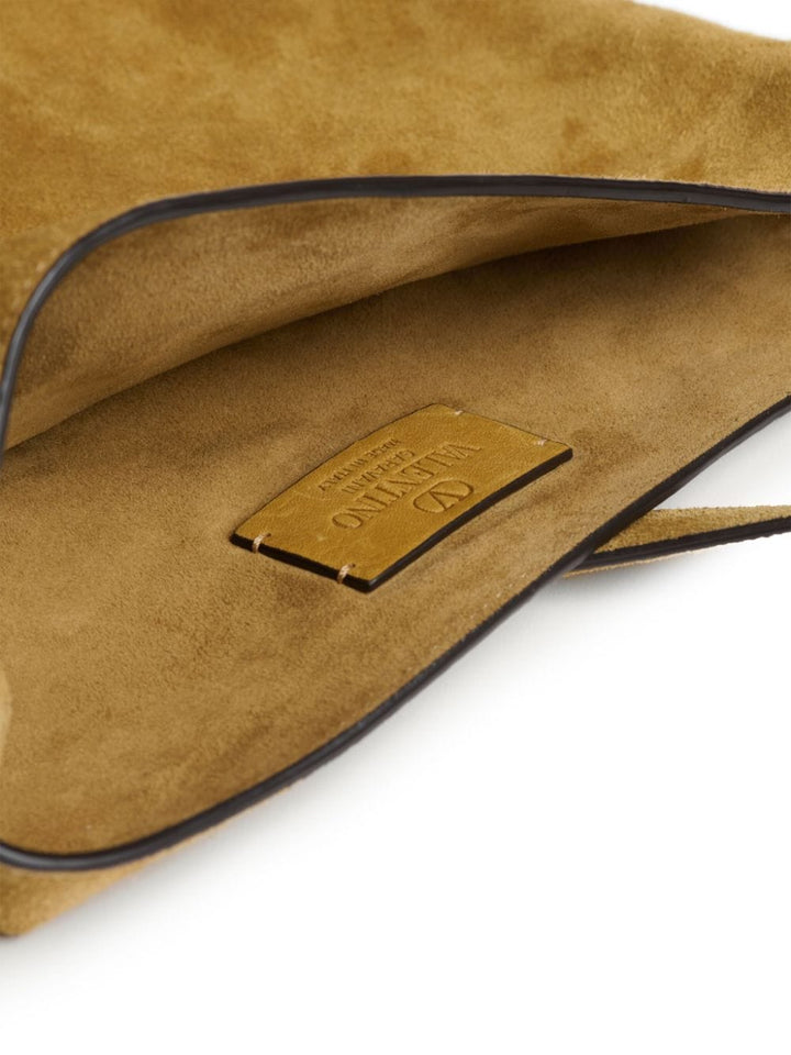 Valentino Garavani Shoulder UNI Valentino Garavani Nellcote Suede Leather Shoulder Bag Valentino Garavani Nellcote Suede Leather Shoulder Bag Brand