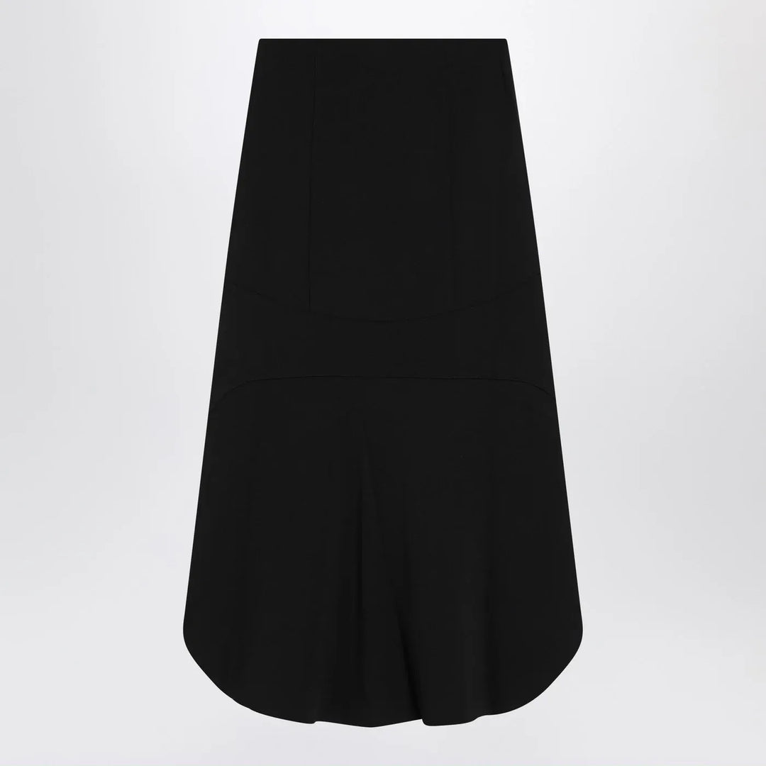 Givenchy - Black Milan stitch skirt with buttons Brand Skirts S