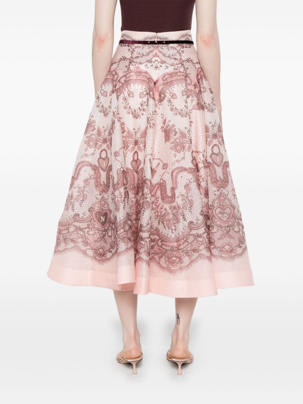 Zimmermann Skirts 1 Zimmermann Skirts Pink Zimmermann Skirts Pink Brand