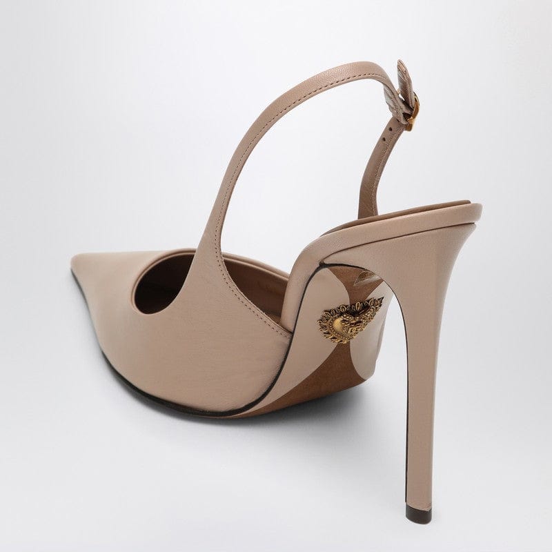 Dolce & Gabbana Slingback 37.5 Dolce & Gabbana Dolce&Gabbana Slingback in nude leather Dolce & Gabbana Dolce&Gabbana Slingback in nude leather Brand
