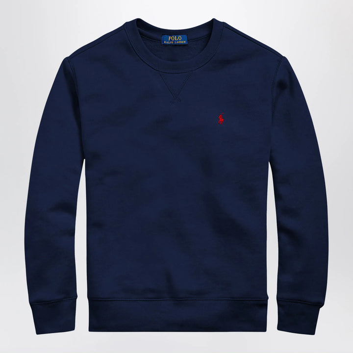 Polo Ralph Lauren - Navy blue cotton blend sweatshirt Brand Sweatshirt