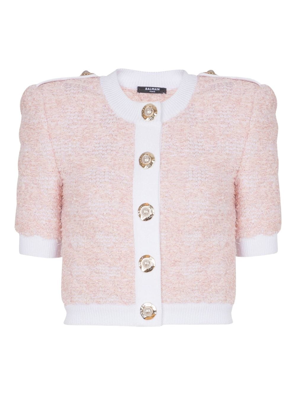 Balmain Topwear Balmain Sweaters Pink Balmain Sweaters Pink Brand