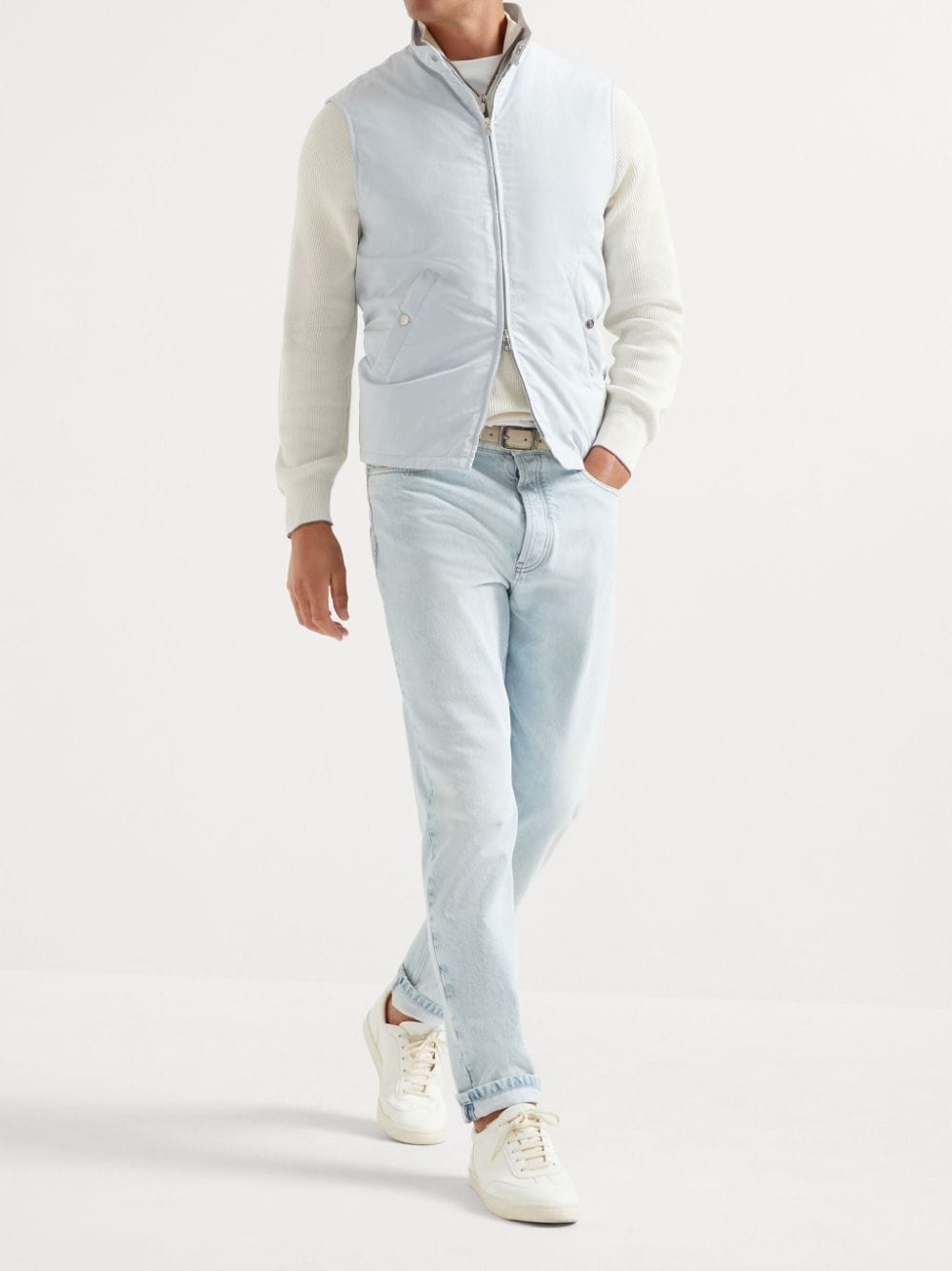 Brunello Cucinelli Topwear 46 Brunello Cucinelli Sweaters Grey Brunello Cucinelli Sweaters Grey Brand