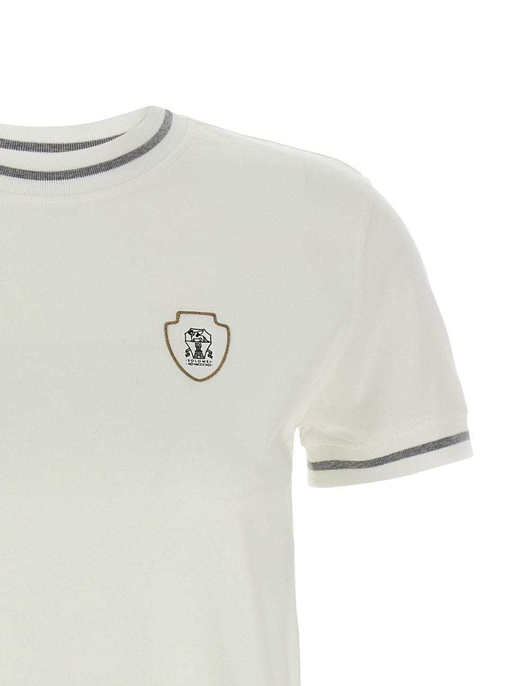 Brunello Cucinelli Topwear S Brunello Cucinelli T-shirts and Polos White Brunello Cucinelli T-shirts and Polos White Brand