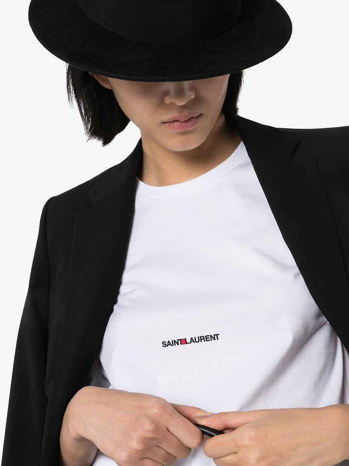 Saint Laurent Topwear Saint Laurent  T-shirts and Polos White Saint Laurent  T-shirts and Polos White at Italian Luxury Group Brand