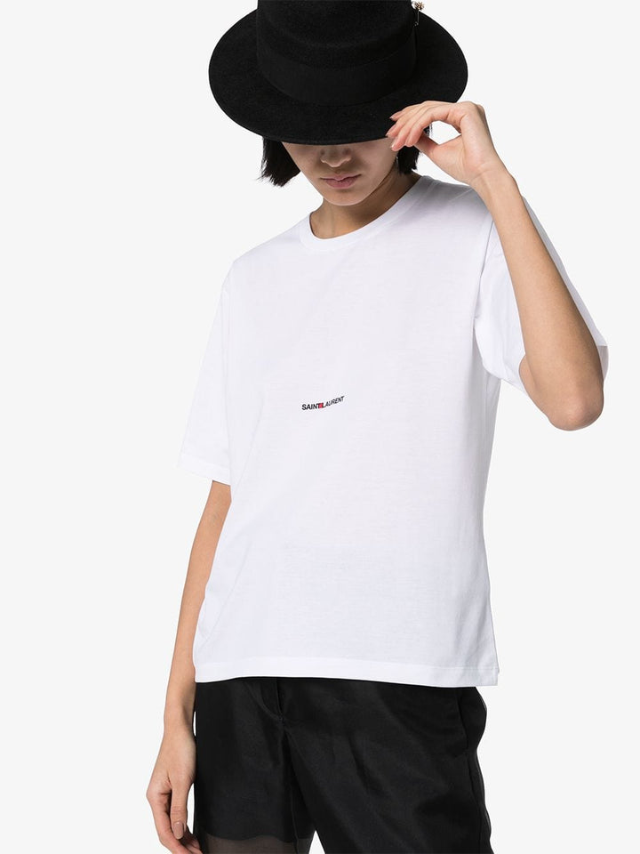 Saint Laurent Topwear Saint Laurent  T-shirts and Polos White Saint Laurent  T-shirts and Polos White at Italian Luxury Group Brand