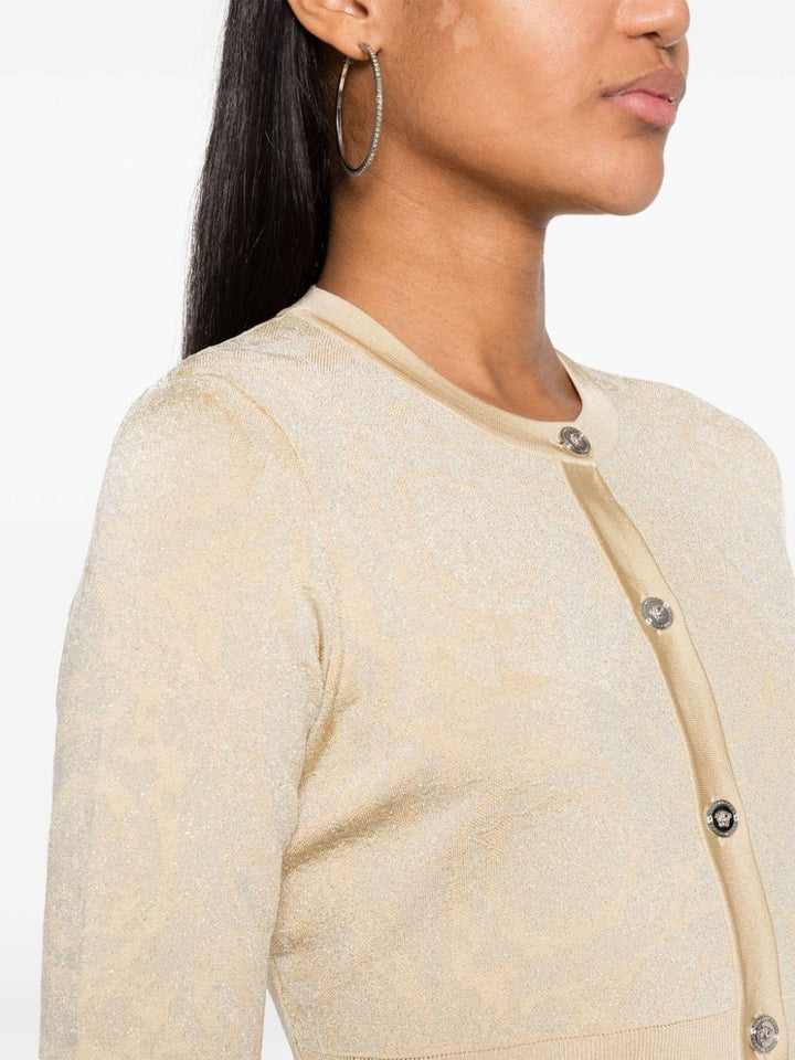 Versace Topwear 38 Versace Sweaters Beige Versace Sweaters Beige Brand
