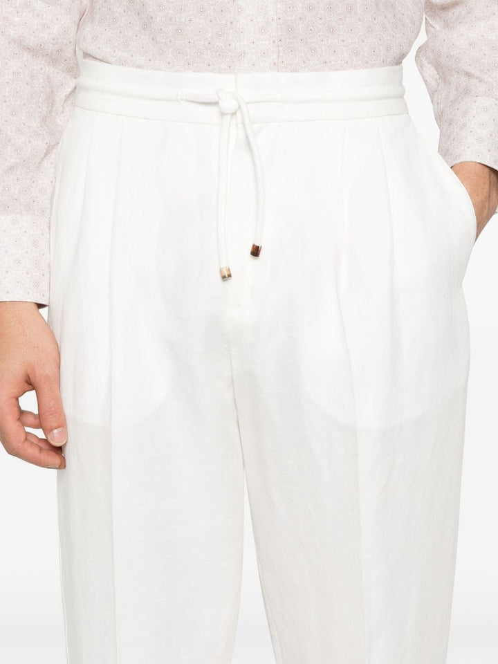Brunello Cucinelli Trousers 56 Brunello Cucinelli Trousers White Brunello Cucinelli Trousers White Brand