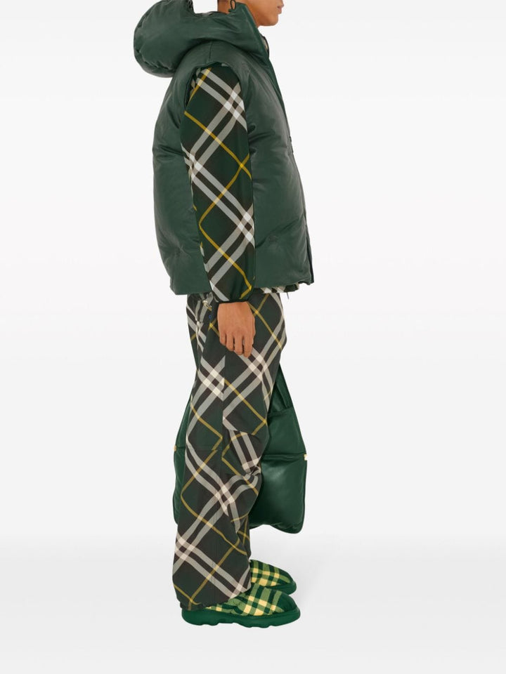 Burberry Trousers Burberry Trousers Dark Green Burberry Trousers Dark Green Brand
