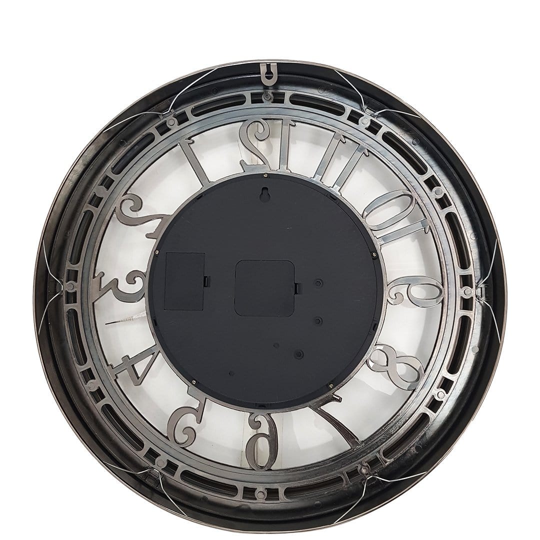 Chilli Wall Clock Epoque Round Industrial Moving Cogs Wall Clock Brand