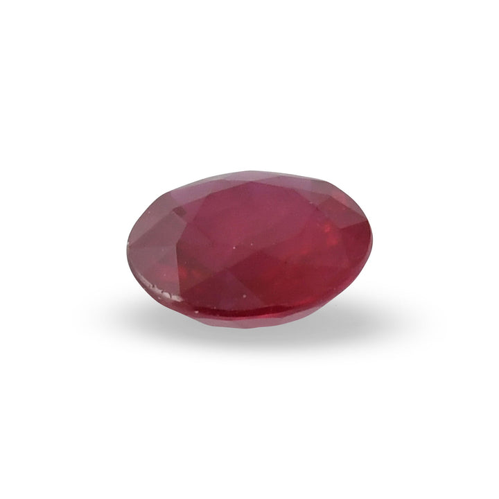 1.67 Carat Red  Round Ruby