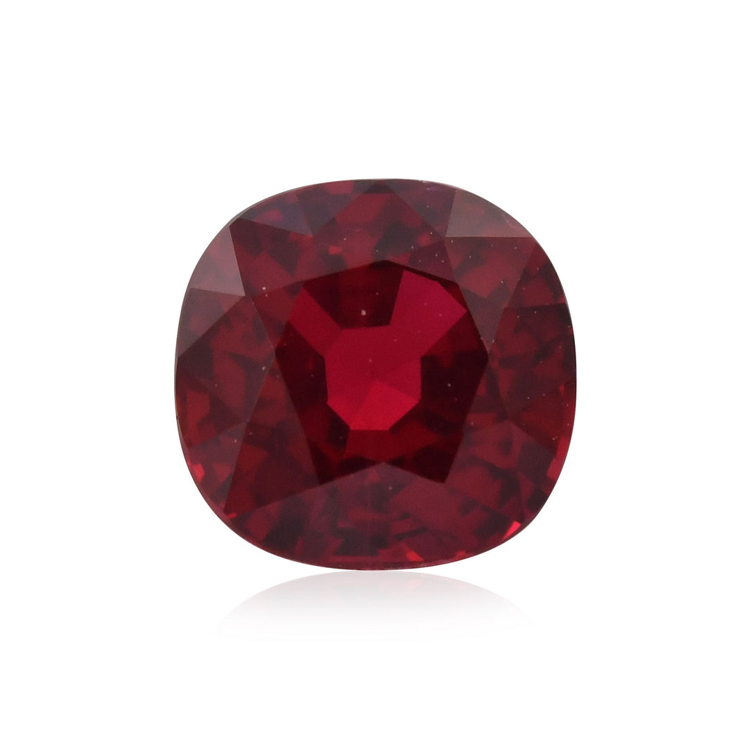 1.25 Carat Red MOZAMBIQUE Cushion Ruby