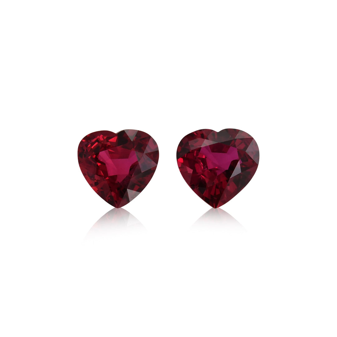 1.69 Carat Red MOZAMBICAN Heart Ruby