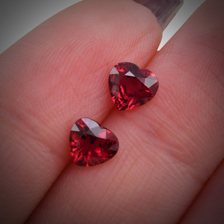 1.69 Carat Red MOZAMBICAN Heart Ruby