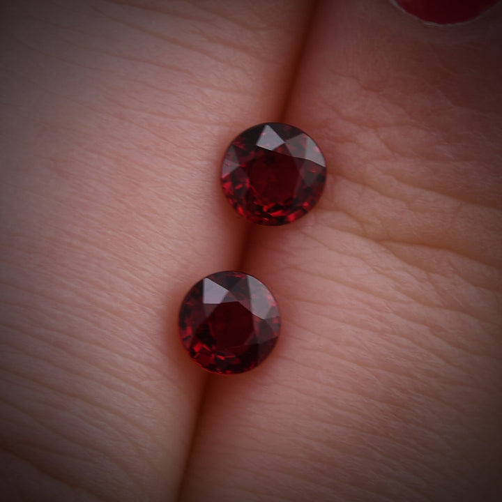 1.17 Carat Red MOZAMBICAN Round Ruby