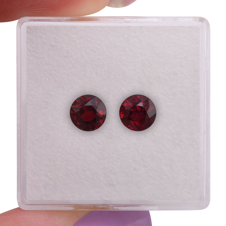 1.69 Carat Red MOZAMBICAN Round Ruby