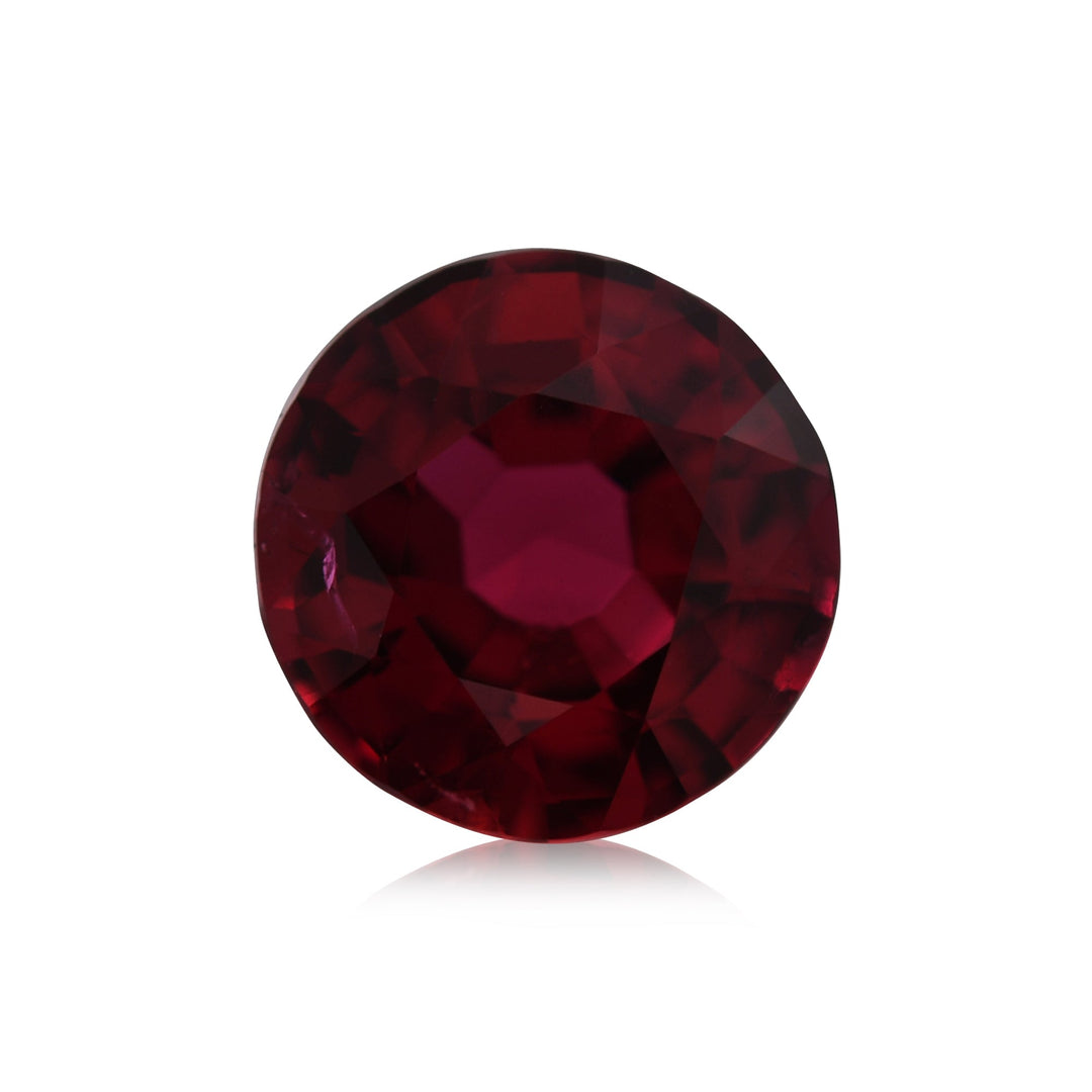 1.71 Carat Red MOZAMBIQUE Round Ruby