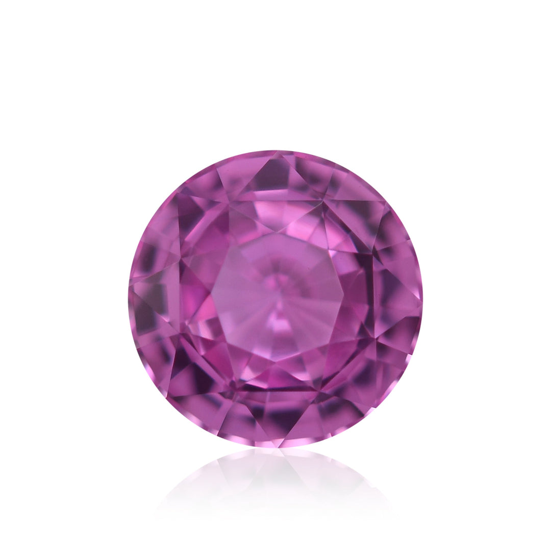 1.00 Carat Pink MADAGASCAR Round Sapphire